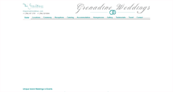 Desktop Screenshot of grenadineweddings.com